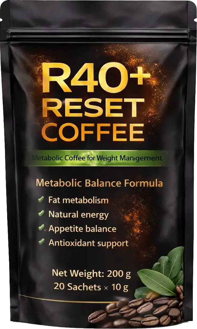 Bolsa de R40+ Reset Coffee, 200g, 20 sachets